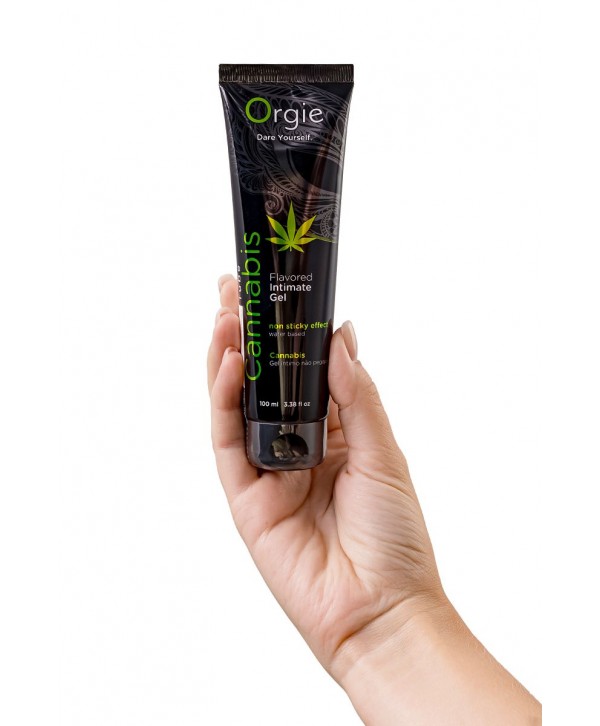Интимный гель на водной основе ORGIE Lube Tube Cannabis - 100 мл.