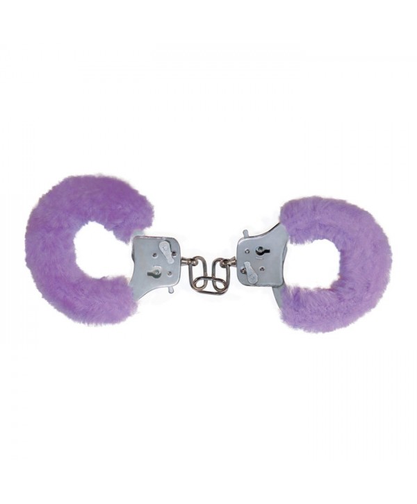 Меховые наручники FURRY FUN CUFFS PURPLE PLUSH