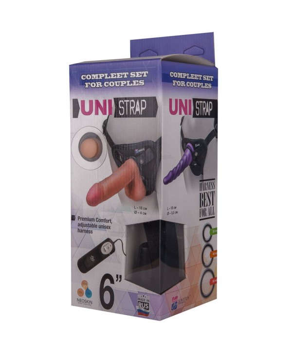 Вибрострапон с двумя насадками UniStrap - 18 и 18 см.