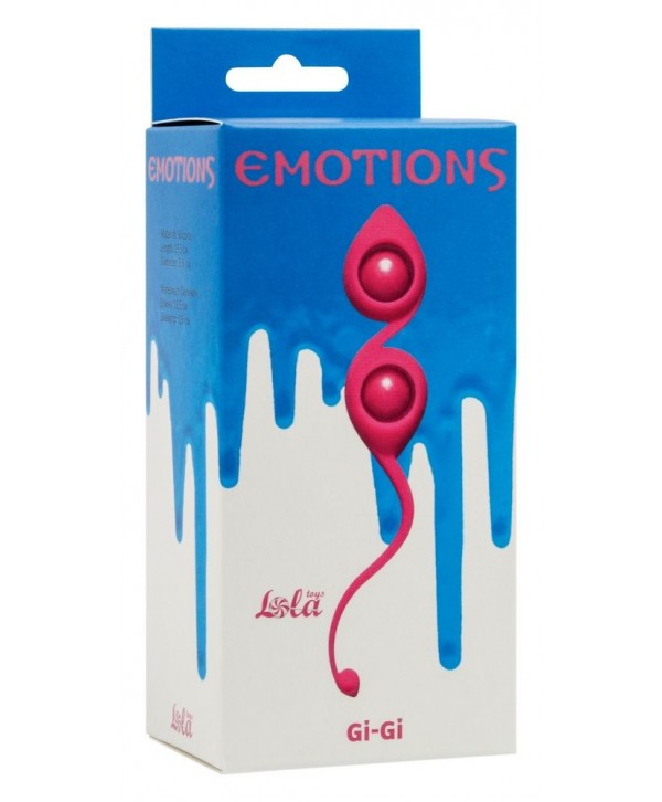 Розовые вагинальные шарики Emotions Gi-Gi