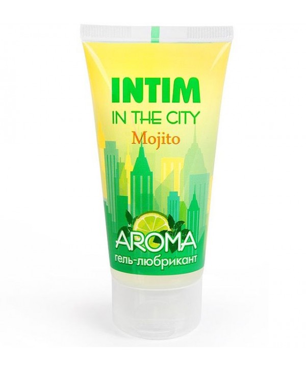 Увлажняющий лубрикант Intim Aroma с ароматом мохито - 60 гр.