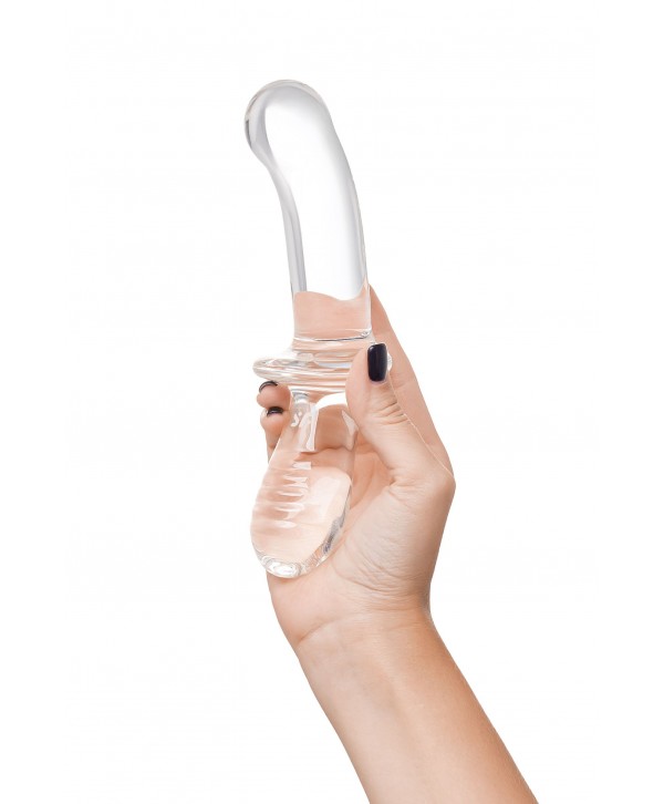 Прозрачный двусторонний стеклянный фаллоимитатор Satisfyer Double Crystal - 19,5 см.
