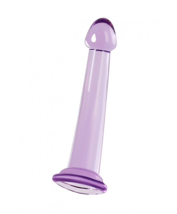 Фиолетовый фаллоимитатор Jelly Dildo S - 15,5 см.