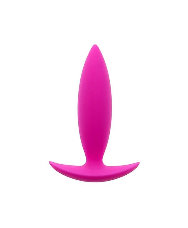 Малая розовая анальная пробка BOOTYFUL ANAL PLUG XTRA SMALL PINK - 9 см. 