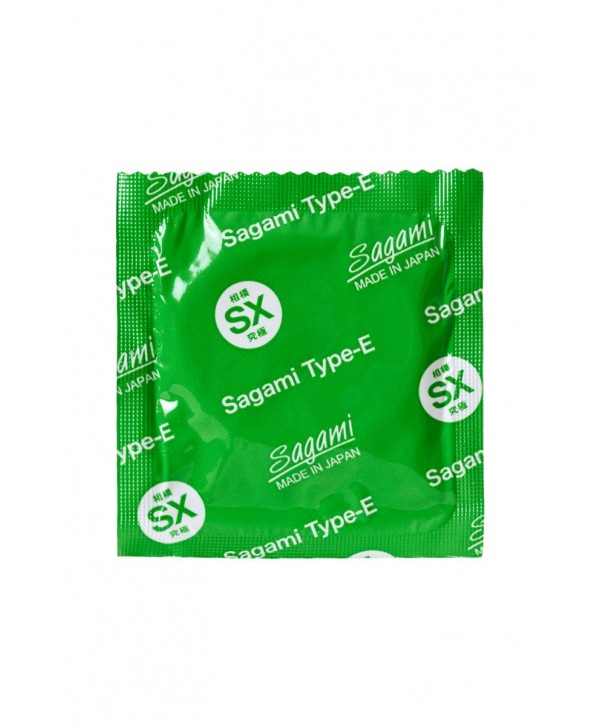 Презервативы Sagami Xtreme Type-E с точками - 10 шт.