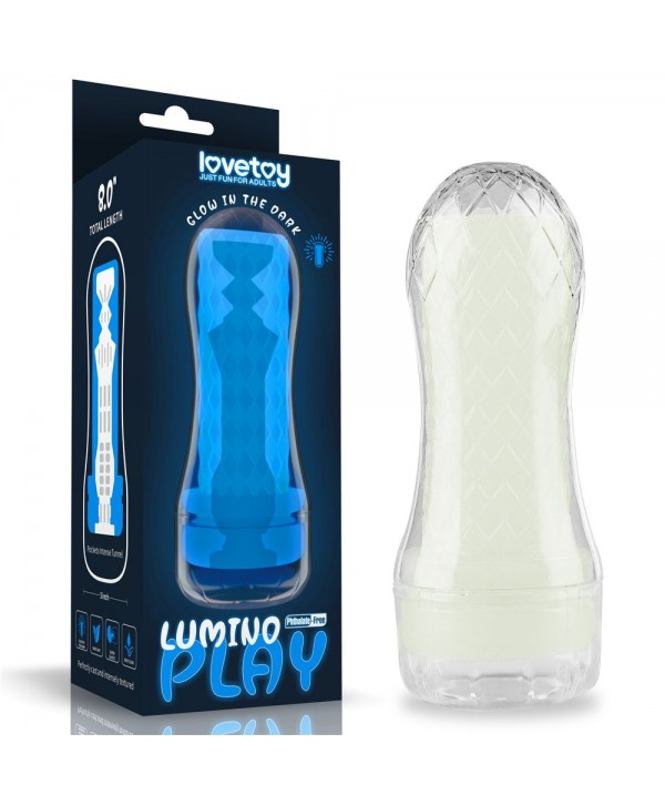 Светящийся в темноте мастурбатор Lumino Play Masturbator Pocketed