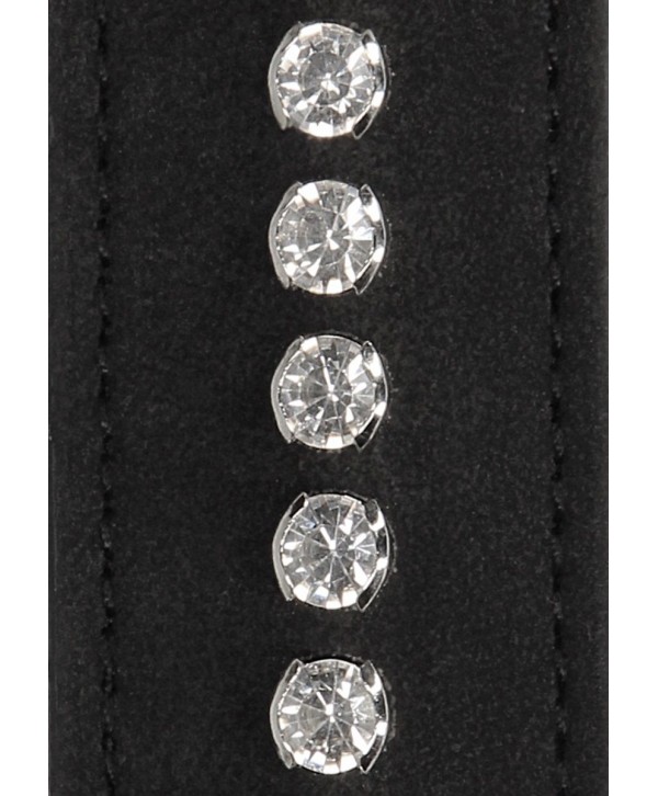 Черные поножи Diamond Studded Ankle Cuffs