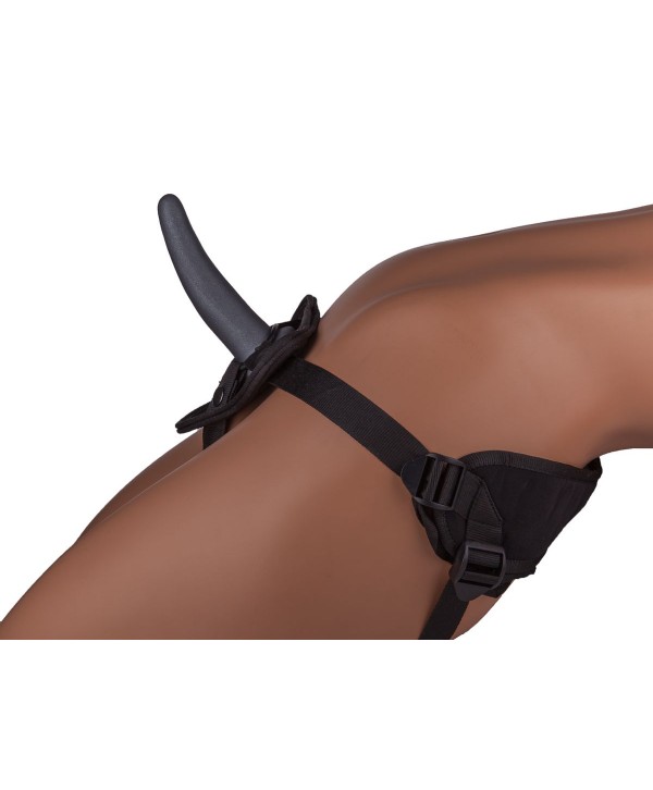 Страпон-унисекс с двумя насадками UNI strap 7  Harness - 19 и 12 см.