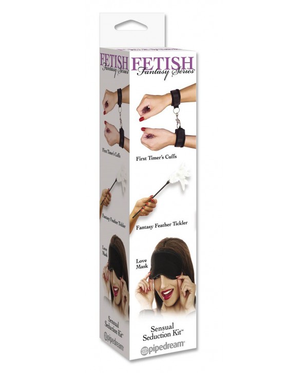 Набор фиксаций для эротических игр с перышком Sensual Seduction Kit