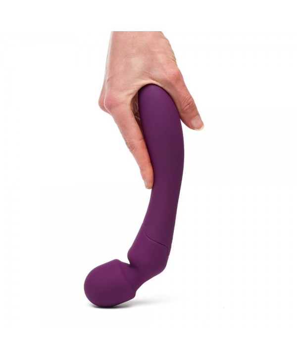 Фиолетовый вибратор-жезл So Divine Wicked Game Magic Wand - 24 см.