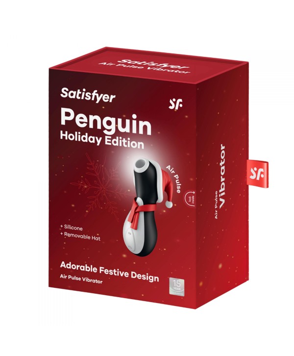 Вакуум-волновой стимулятор клитора Penguin Holiday Edition