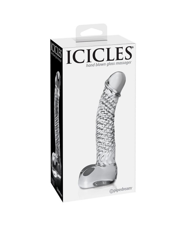 Анальный стимулятор Icicles №61 - 16,5 см.