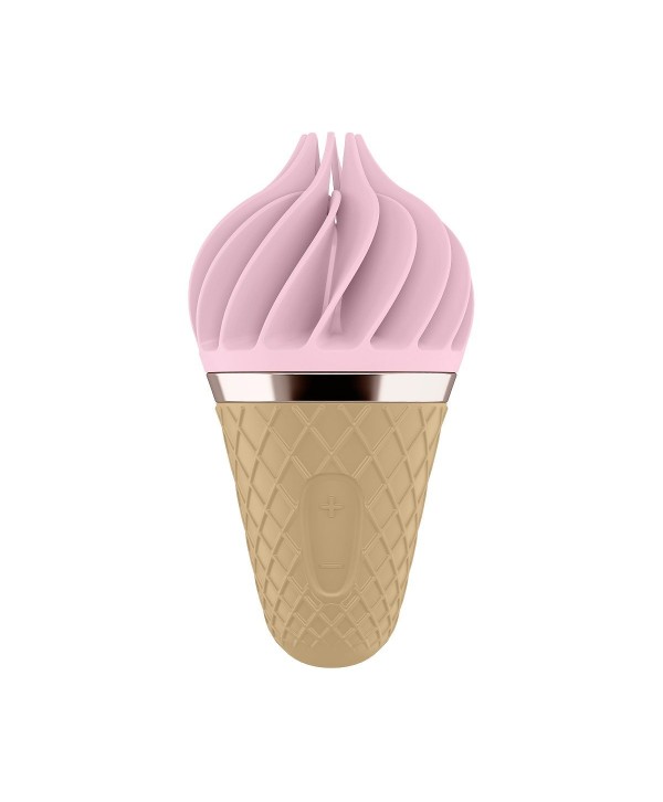 Вибратор-спиннер с розовыми лепестками Satisfyer Sweet Treat