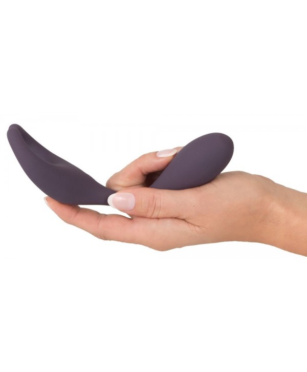 Фиолетовый универсальный вибратор Remote Controlled Couples Vibrator