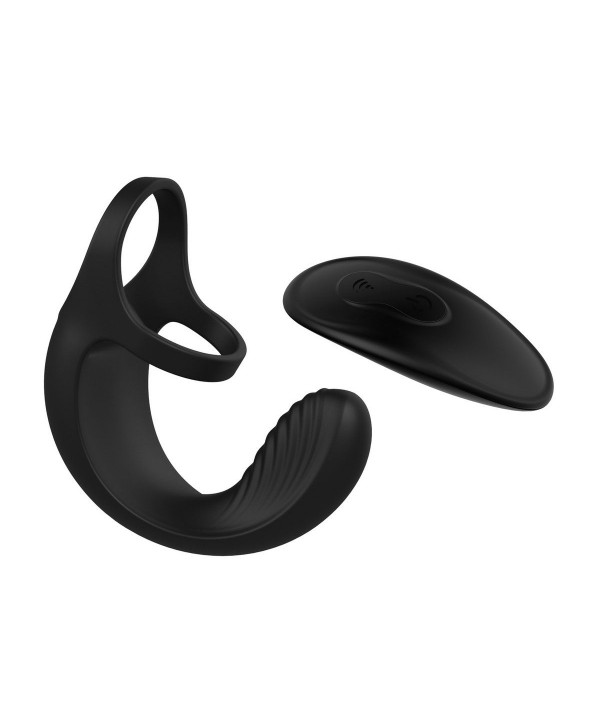 Эрекционное кольцо с вибрацией и стимуляцией мошонки Vibrating Ball Cradle