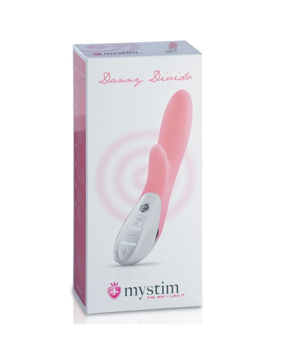 Розовый вибратор Mystim Danny Divido - 27 см.