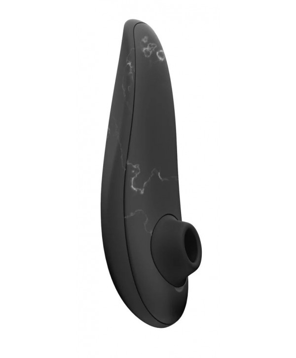 Черный бесконтактный клиторальный стимулятор Womanizer Marilyn Monroe Special Edition