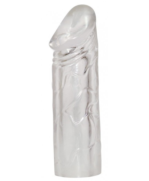 Удлиняющая насадка на пенис Mega Dick Sleeve Transparent
