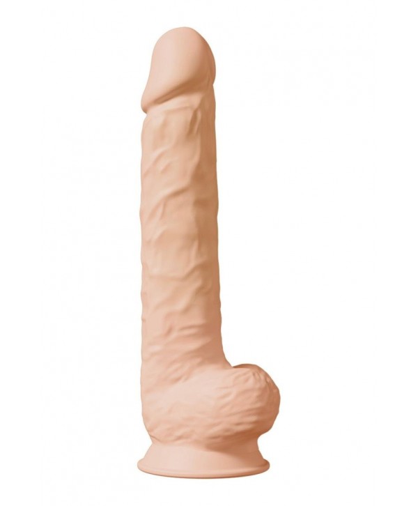 Телесный фаллоимитатор-гигант XXL Dildo - 38 см.