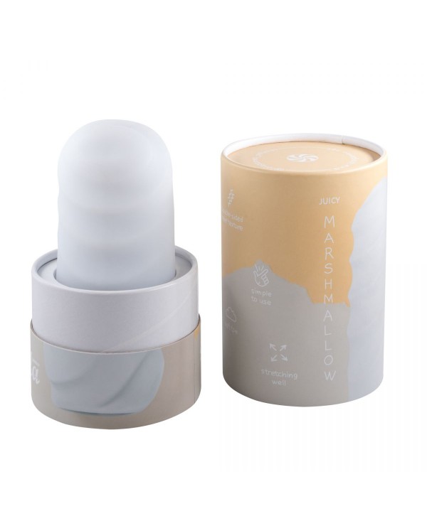 Белый мастурбатор Marshmallow Maxi Juicy