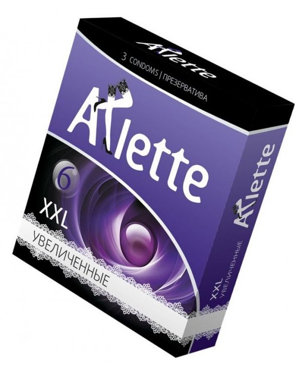 Презервативы Arlette XXL увеличенного размера - 3 шт.