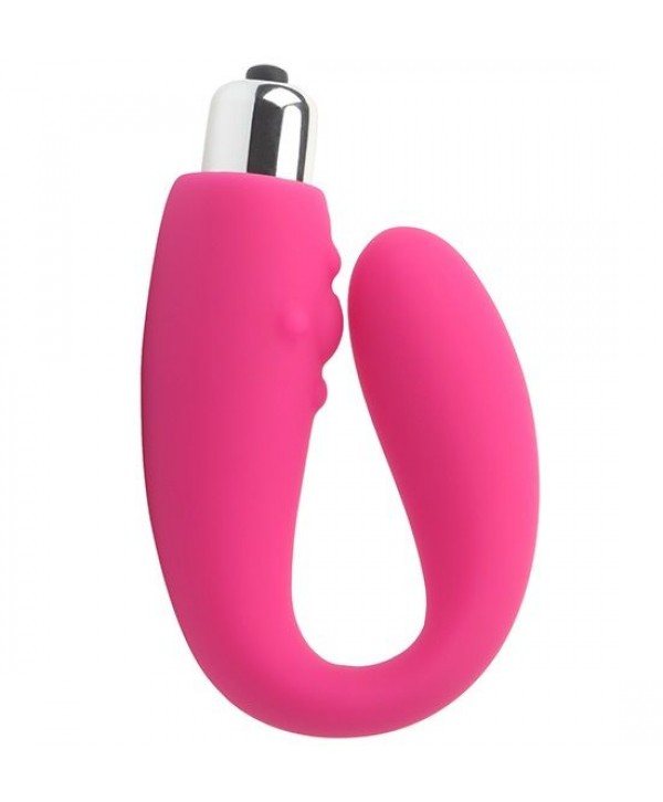 Розовый стимулятор G-точки и клитора SEE YOU 7-SPEED SILICONE FINGER