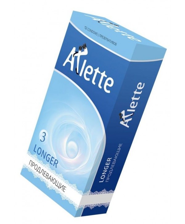Презервативы Arlette Longer с продлевающим эффектом - 12 шт.