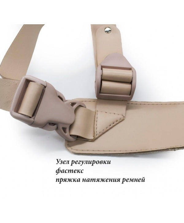 Телесный фаллопротез MEN STYLE с анальным стимулятором - 17,5 см.