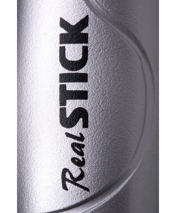 Коричневый вибратор-ротатор Realstick Elite Mulatto на присоске - 21 см.