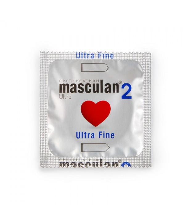 Ультратонкие презервативы Masculan Ultra 2 Fine с обильной смазкой - 150 шт.