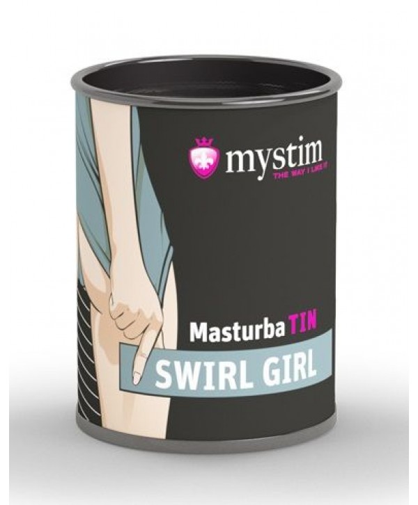 Компактный мастурбатор MasturbaTIN Swirl Girl