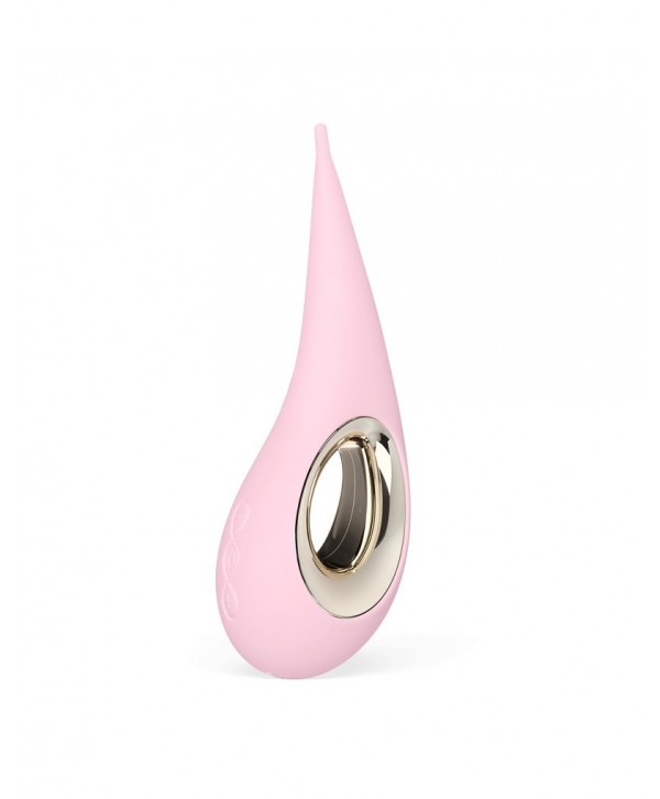 Розовый точечный клиторальный стимулятор Lelo Dot - 16,5 см.