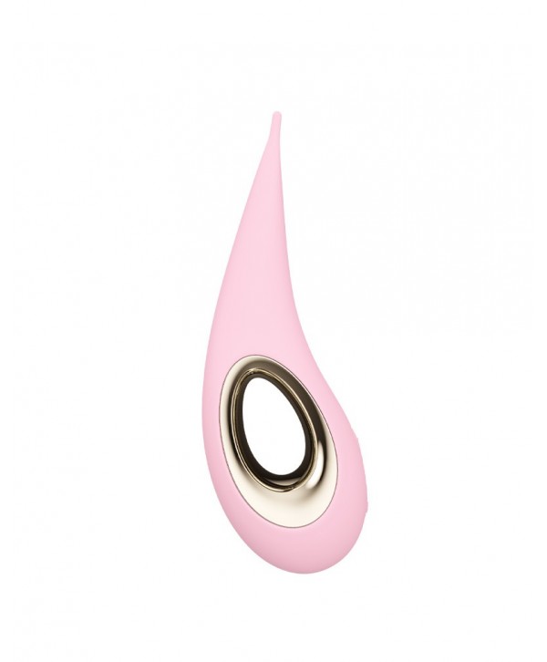 Розовый точечный клиторальный стимулятор Lelo Dot - 16,5 см.