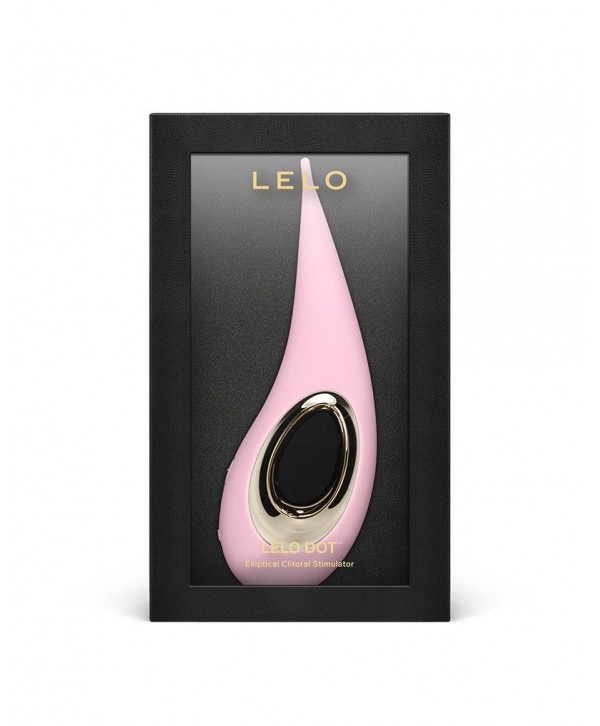 Розовый точечный клиторальный стимулятор Lelo Dot - 16,5 см.