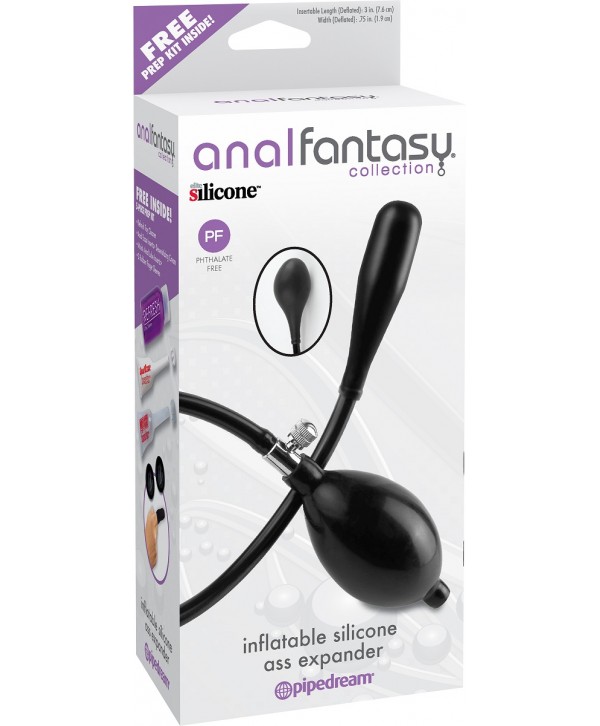 Надувной анальный расширитель Inflatable Silicone Ass Expander
