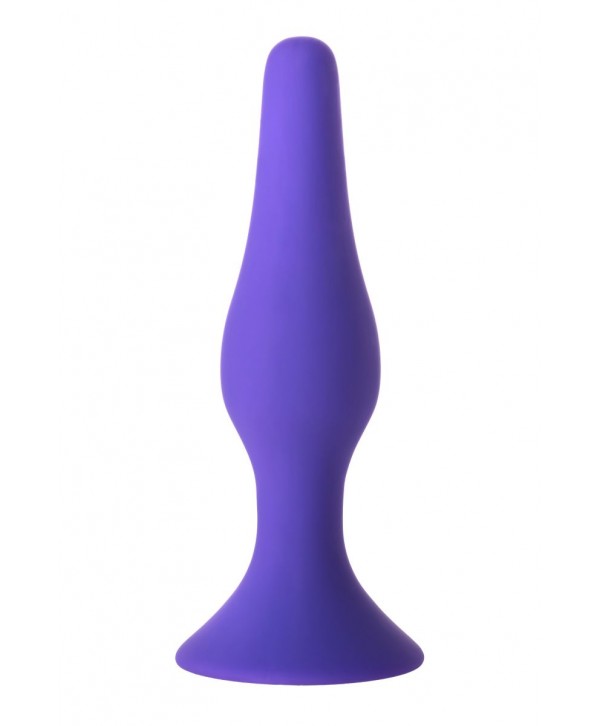 Фиолетовая анальная втулка Toyfa A-toys - 12,5 см.