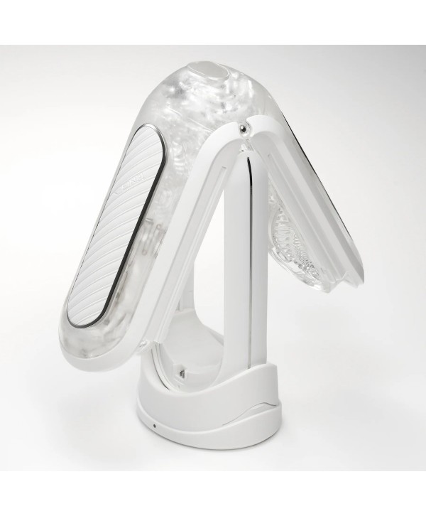 Белый мастурбатор Tenga Flip Zero Gravity с вибрацией