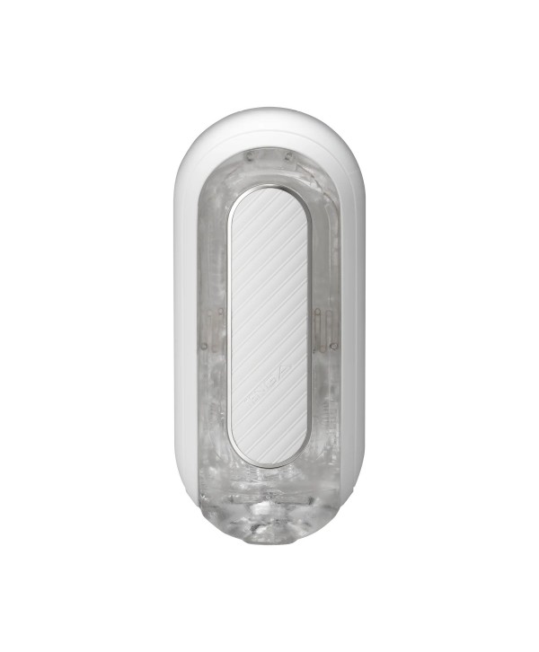 Белый мастурбатор Tenga Flip Zero Gravity с вибрацией