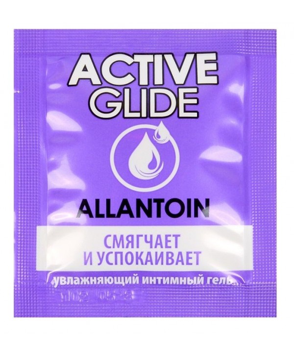 Лубрикант на водной основе Active Glide с аллантоином - 3 гр.