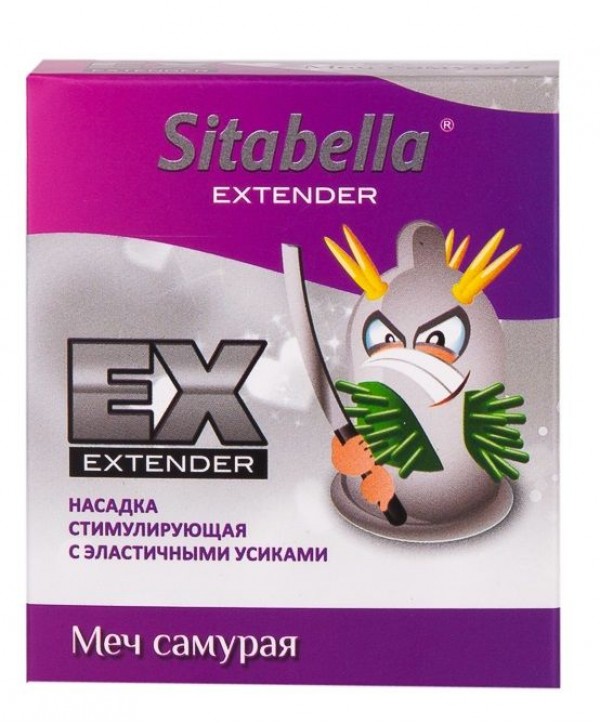 Стимулирующая насадка Sitabella Extender  Меч самурая 
