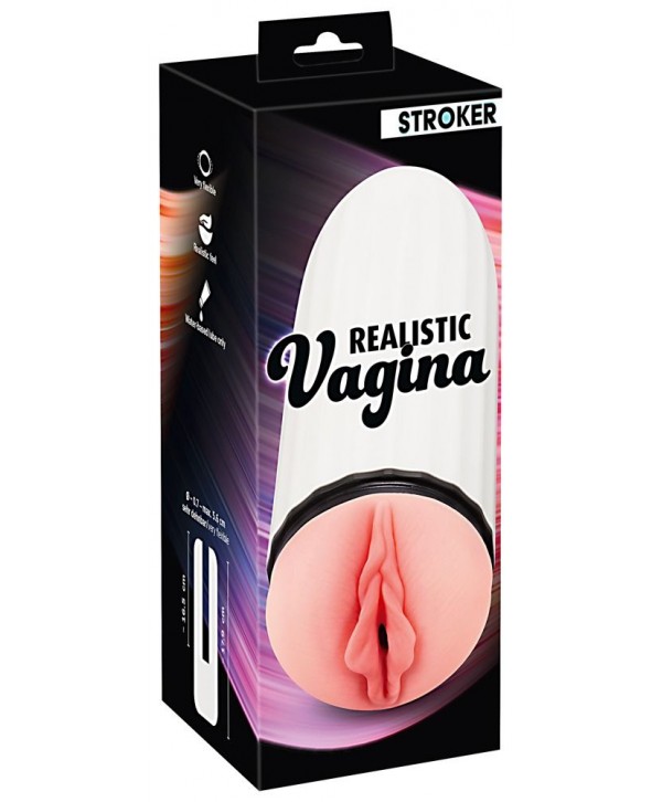 Мастурбатор-вагина Realistic Vagina в колбе