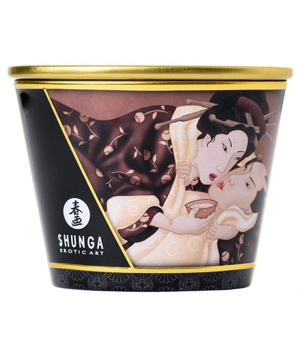 Массажная свеча Intoxicatin Chocolate с ароматом шоколада - 170 мл.