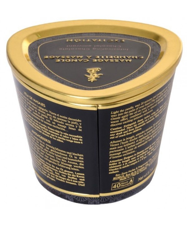 Массажная свеча Intoxicatin Chocolate с ароматом шоколада - 170 мл.