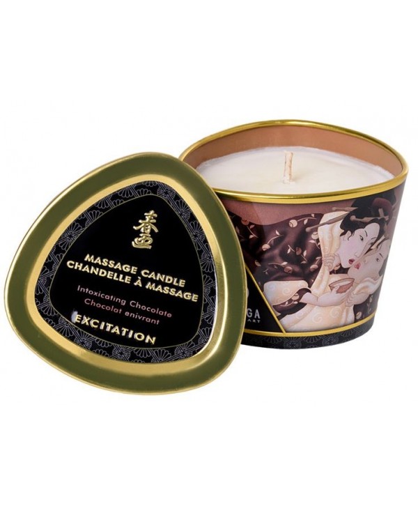 Массажная свеча Intoxicatin Chocolate с ароматом шоколада - 170 мл.