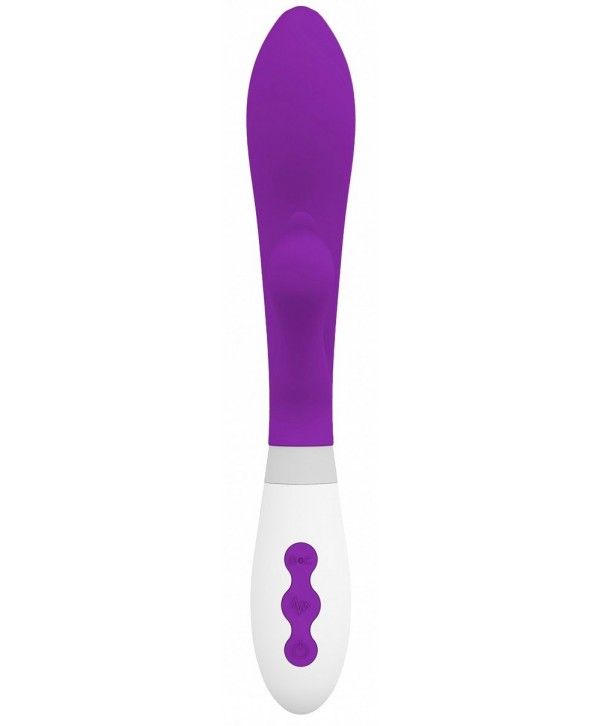 Фиолетовый вибратор-кролик Agave - 23,1 см.