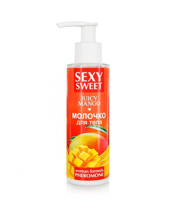 Молочко для тела с феромонами и ароматом манго Sexy Sweet Juicy Mango - 150 гр.