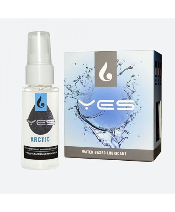 Интимный гель-лубрикант Yes Arctic с продлевающим эффектом - 30 мл.