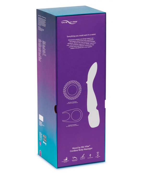 Фиолетовый вибратор-жезл We-Vibe Wand
