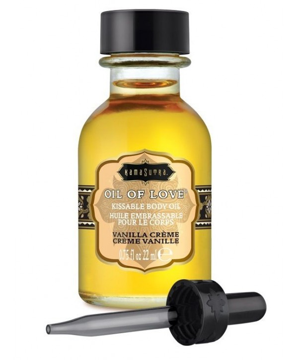 Масло для ласк с ароматом ванили Oil of Love Vanilla Creme - 22 мл.