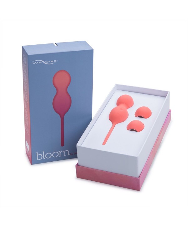 Коралловые вагинальные шарики с вибрацией Bloom